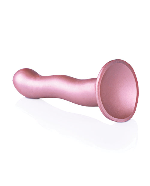 Shots Ouch 7" Curvy G-spot Dildo - Rose Gold - LUST Depot