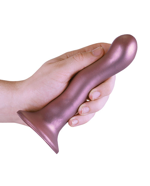 Shots Ouch 7" Curvy G-spot Dildo - Rose Gold - LUST Depot