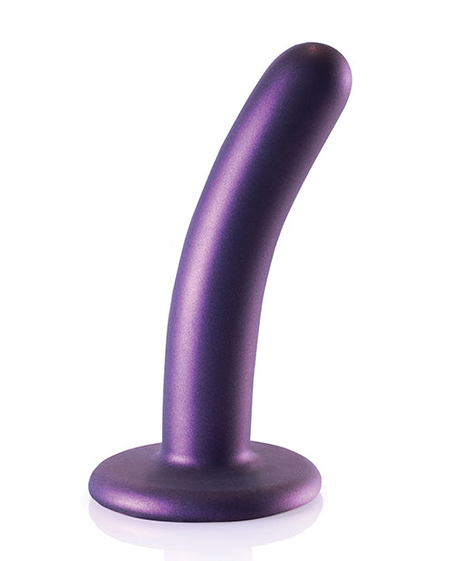 Shots Ouch 5" Smooth G-spot Dildo - Metallic Purple - LUST Depot