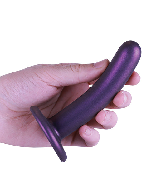 Shots Ouch 5" Smooth G-spot Dildo - Metallic Purple - LUST Depot