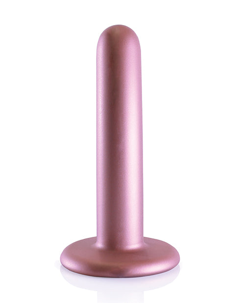 Shots Ouch 5" Smooth G-spot Dildo - Rose Gold - LUST Depot