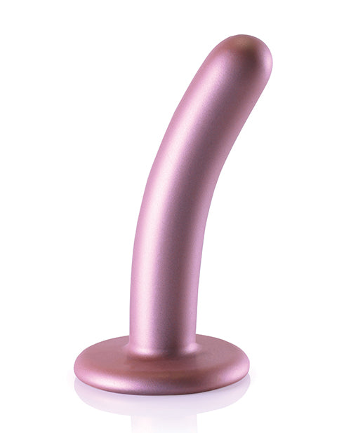 Shots Ouch 5" Smooth G-spot Dildo - Rose Gold - LUST Depot