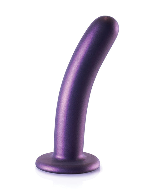 Shots Ouch 6" Smooth G-spot Dildo - Metallic Purple - LUST Depot