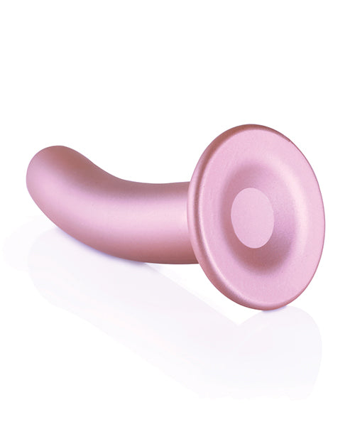 Shots Ouch 6" Smooth G-spot Dildo - Rose Gold - LUST Depot