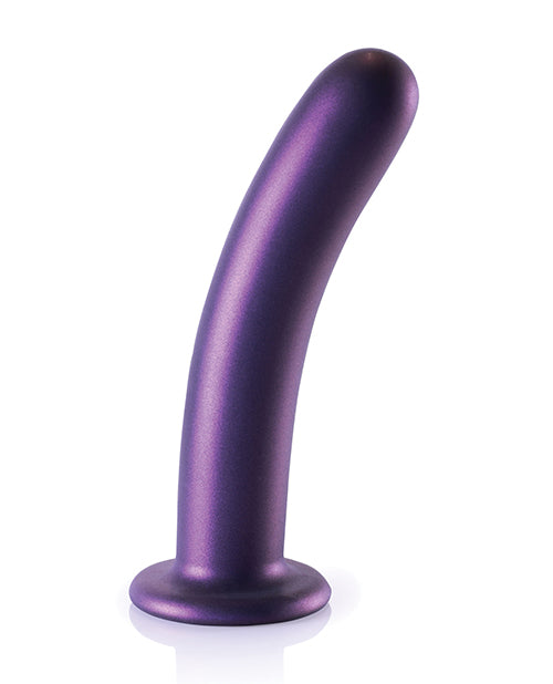 Shots Ouch 7" Smooth G-spot Dildo - Metallic Purple - LUST Depot