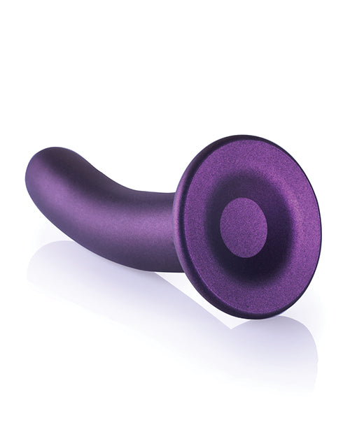 Shots Ouch 7" Smooth G-spot Dildo - Metallic Purple - LUST Depot