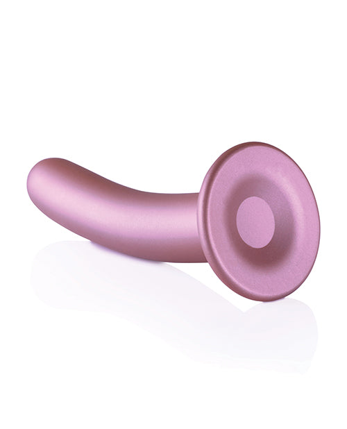 Shots Ouch 7" Smooth G-spot Dildo - Rose Gold - LUST Depot