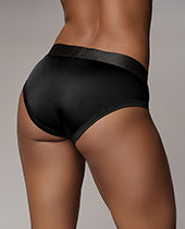 Shots Ouch Vibrating Strap On High-cut Brief - Black M/l - LUST Depot