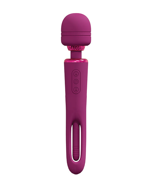 Shots Vive Kiku Double Ended Wand & G-spot Stimulator - Pink