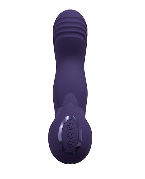 Shots Yumi Triple Action G-spot Vibrator & Stimulator - Purple