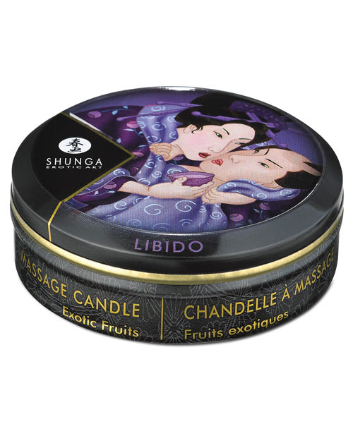 Shunga Libido Mini Candlelight Massage Candle - 1 Oz Exotic Fruits - LUST Depot