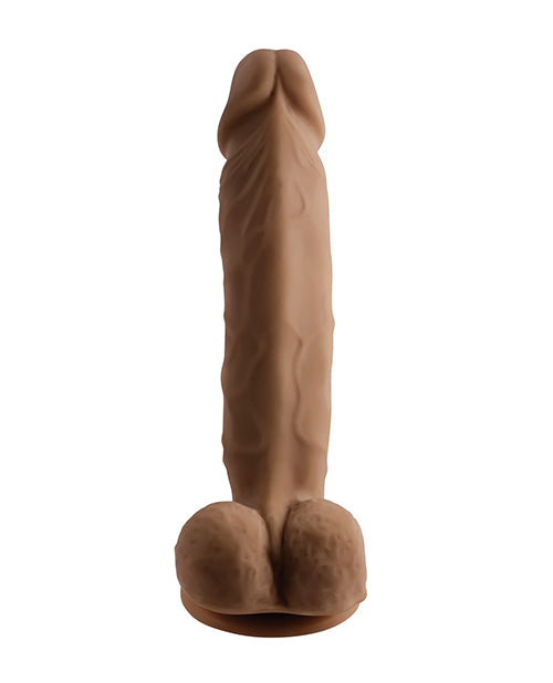 Selopa 6.5" Natural Feel Dildo - Dark - LUST Depot