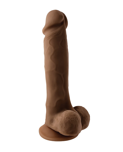 Selopa 6.5" Natural Feel Dildo - Dark - LUST Depot