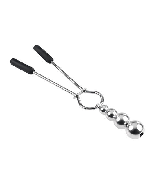 Selopa Beaded Nipple Clamps - Silver - LUST Depot