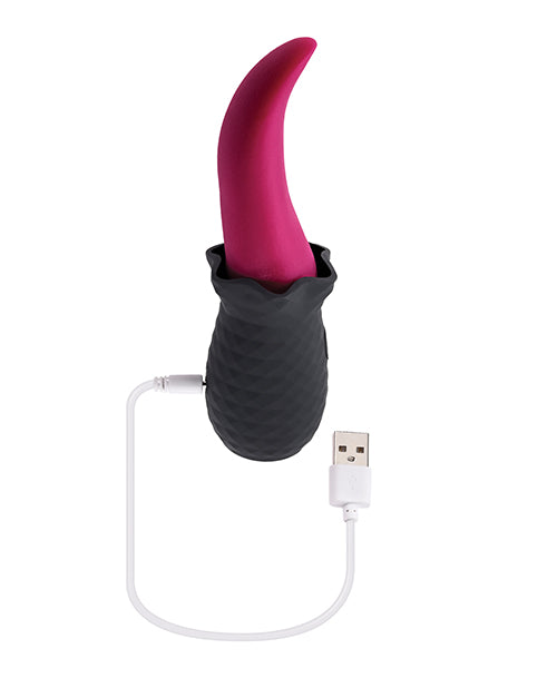 Selopa Tongue Teaser - Pink/black - LUST Depot