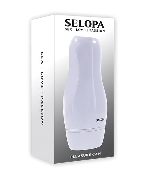 Selopa Pleasure Can Stroker - White