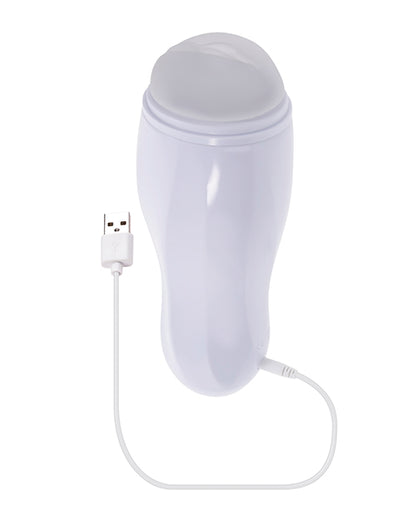 Selopa Pleasure Can Stroker - White