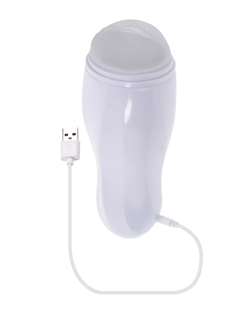 Selopa Pleasure Can Stroker - White - LUST Depot