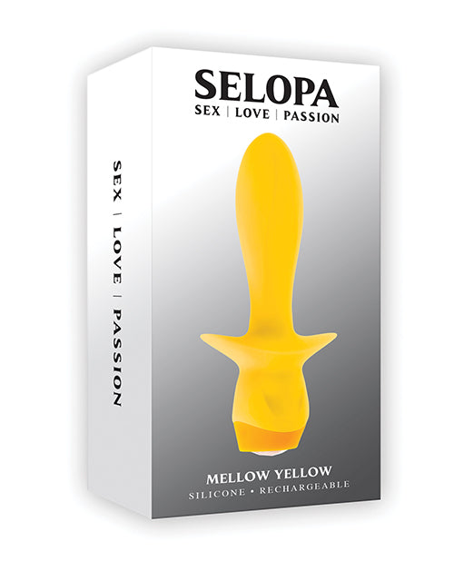 Selopa Mellow Yellow Vibrating Plug - Yellow