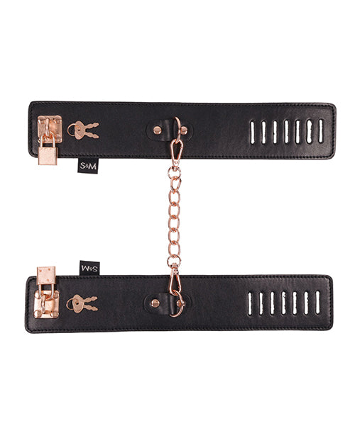 Sex & Mischief Brat Locking Cuffs - LUST Depot