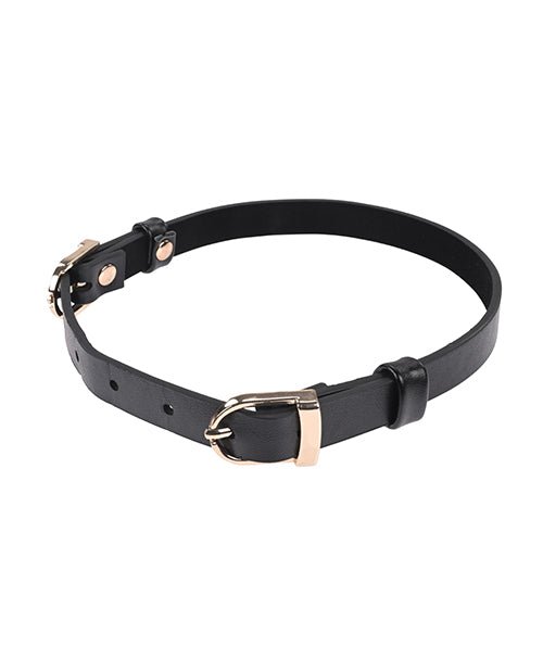 Sex & Mischief Double Buckle Day Collar - LUST Depot