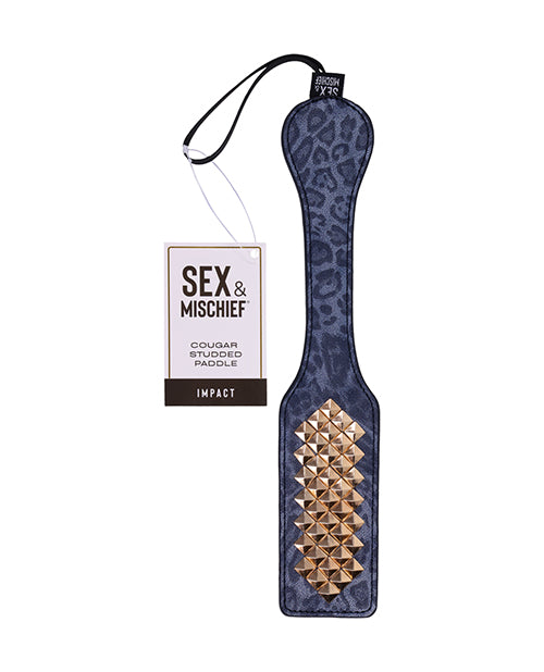 Cougar Studded Paddle - LUST Depot