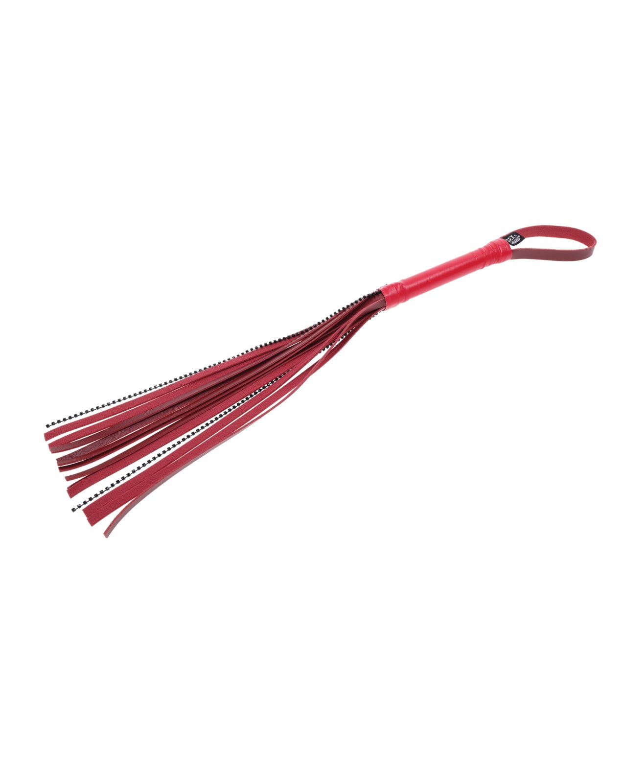 Sex & Mischief Ex's & Oh's Crystal Flogger - Red