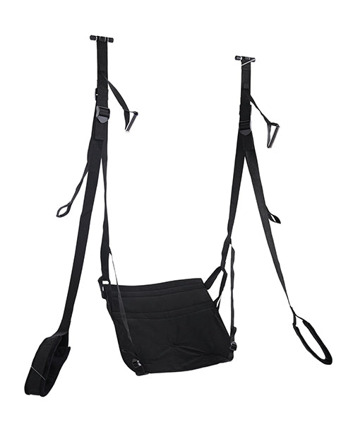 Pivot Deluxe Door Jam Sex Sling - Black - LUST Depot