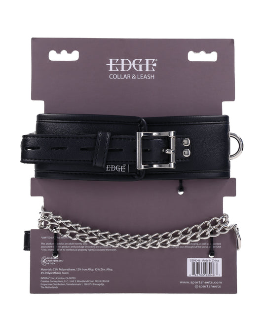 Edge Collar & Leash - Black