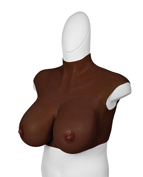 XX-DREAMTOYS Ultra Realistic H Cup Breast Form XL - Black - LUST Depot