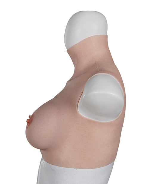 Xx-dreamstoys Ultra Realistic D Cup Breast Form Medium - Ivory - LUST Depot