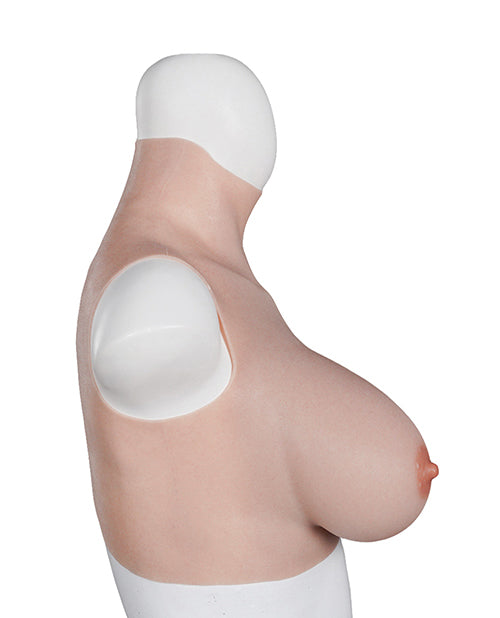 Xx-dreamstoys Ultra Realistic E Cup Breast Form Large - Ivory - LUST Depot