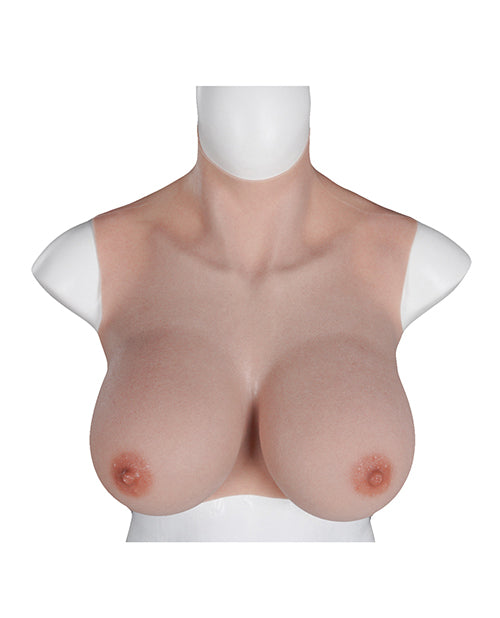 Xx-dreamstoys Ultra Realistic E Cup Breast Form Large - Ivory - LUST Depot