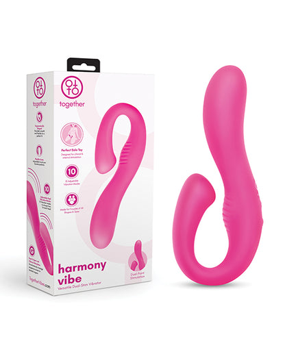 Together Harmony Vibe Versatile Dual-Stim Vibrator - Pink - LUST Depot