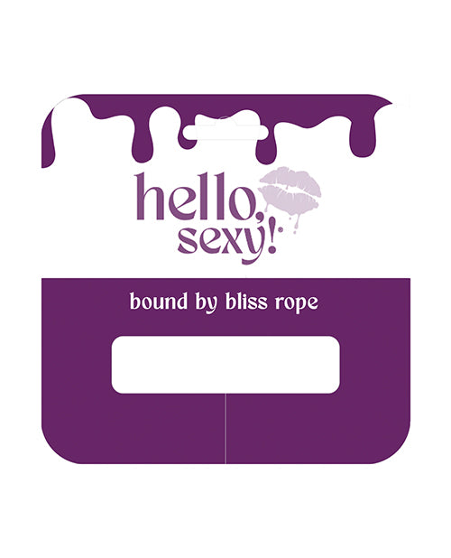 Hello Sexy! Bound By Bliss Bondage Rope- Lilac - LUST Depot