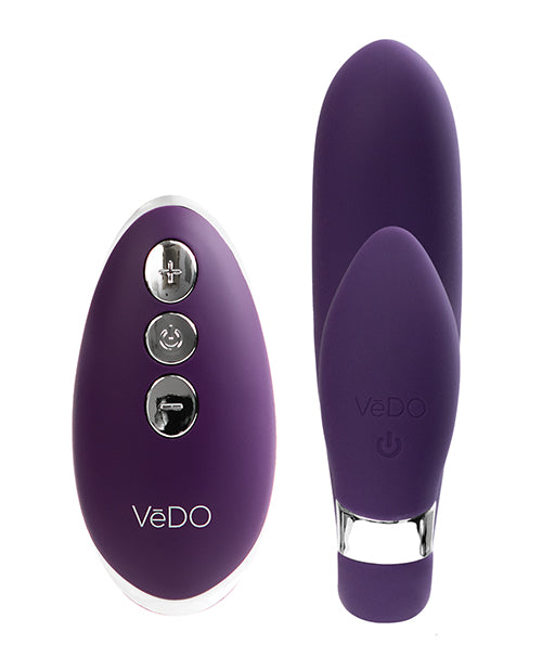 VeDO Jeni Dual Motor Vibe w/Remote - Purple