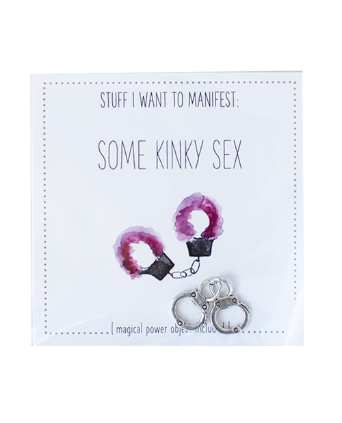 Warm Human Some Kinky Sex Mini Card & Charm - LUST Depot