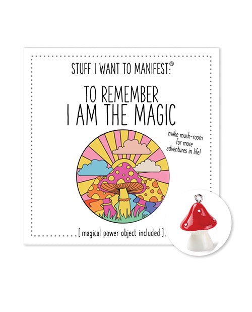 Warm Human I Am The Magic Mini Card & Charm - LUST Depot