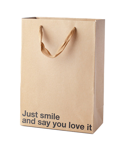 Just Smile and Say You Love It Gift Ba - LUST Depot