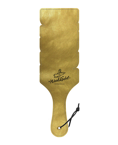 Wood Rocket Daddy Paddle - Black/gold - LUST Depot