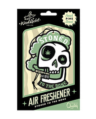 Wood Rocket Stoned to the Bone Air Freshener - Pine