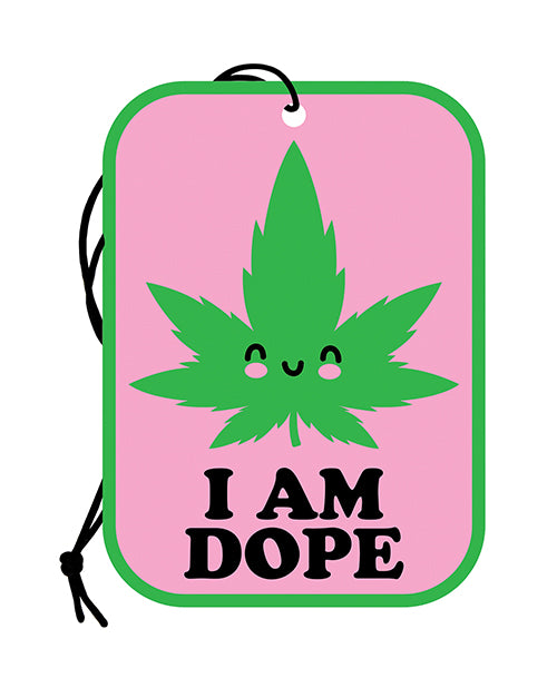 Wood Rocket I am Dope Air Freshener - Mint - LUST Depot