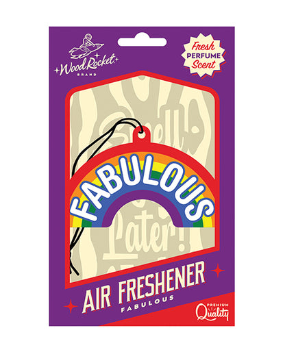 Wood Rocket Fabulous Air Freshener - Perfume - LUST Depot