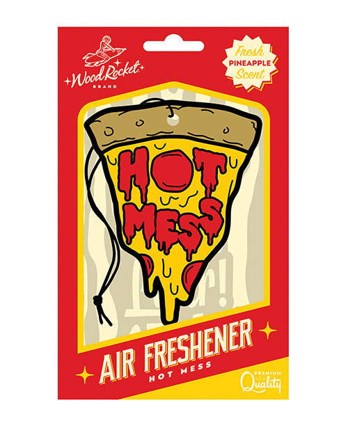 Wood Rocket Hot Mess Air Freshener - Pineapple - LUST Depot