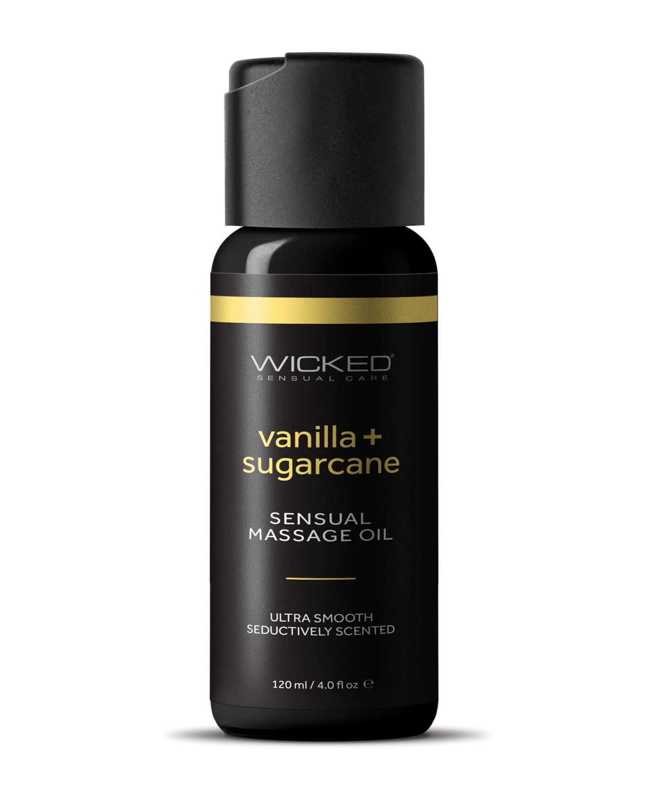 Wicked Sensual Care Vanilla & Sugarcane Massage Oil - 4 oz