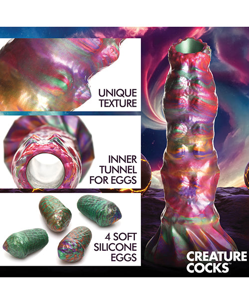 Creature Cocks Larva Ovipositor Silicone Dildo W/eggs - LUST Depot