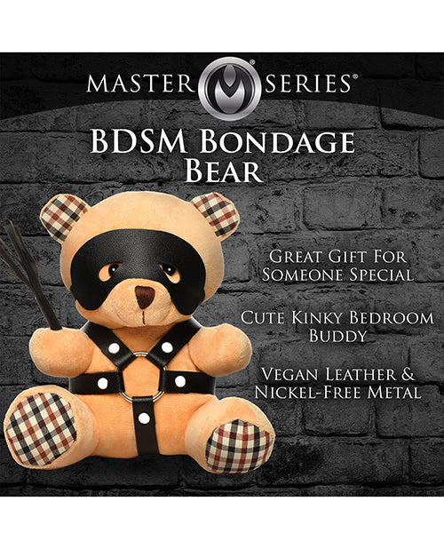 Master Series BDSM Teddy Bear Plush - LUST Depot