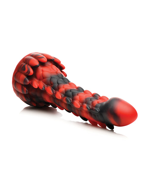 Creature Cocks Demon Rising Scaly Dragon Silicone Dildo - LUST Depot