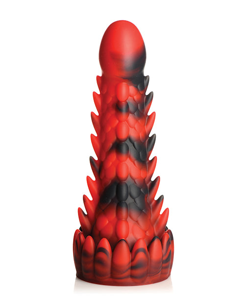 Creature Cocks Demon Rising Scaly Dragon Silicone Dildo - LUST Depot