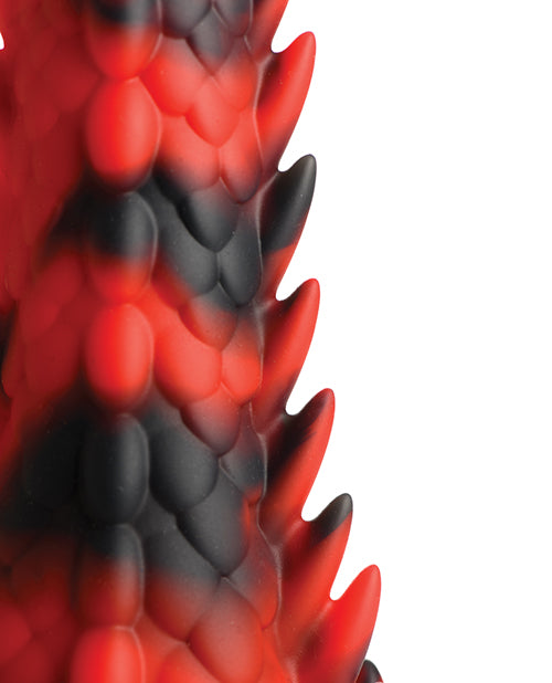 Creature Cocks Demon Rising Scaly Dragon Silicone Dildo - LUST Depot